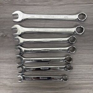HUSKY TOOLS 7-piece 12-point SAE Combination wrench set 1/2" - 7/8"